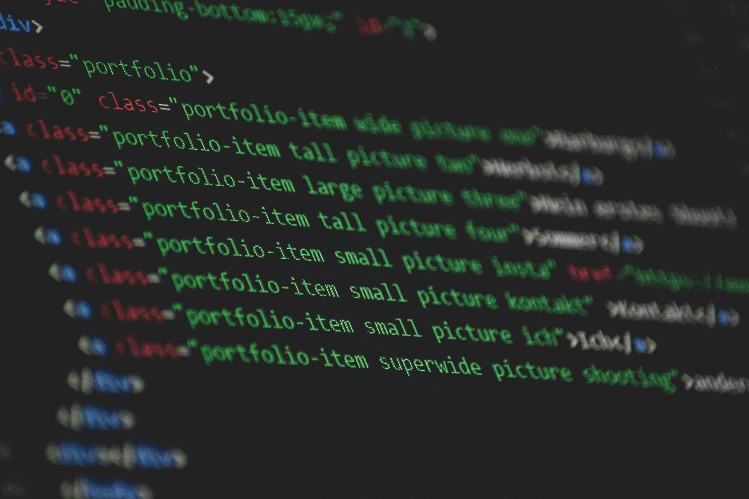 Código html.