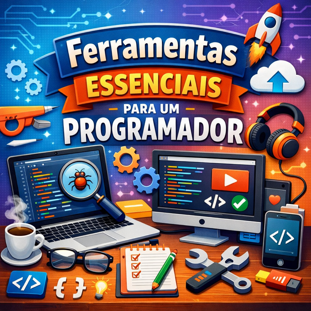Imagem do artigo sobre Ferramentas Essenciais de um programador.