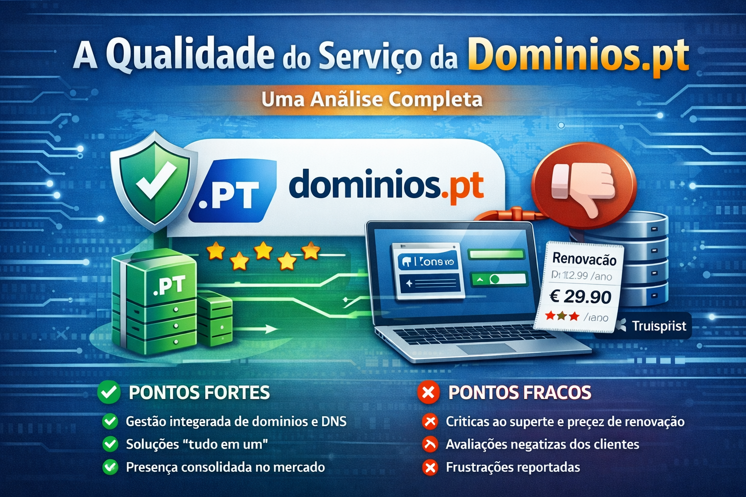 Uma imagem do artigo sobre Dominios.pt.