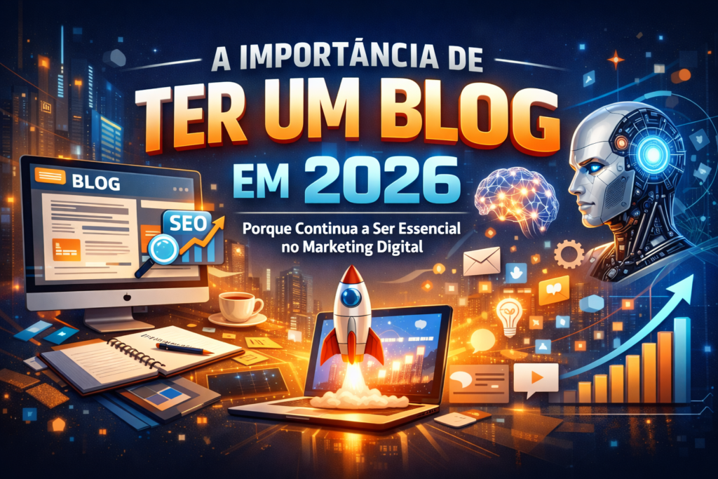 Foto de artigo sobre a importância de um blog.