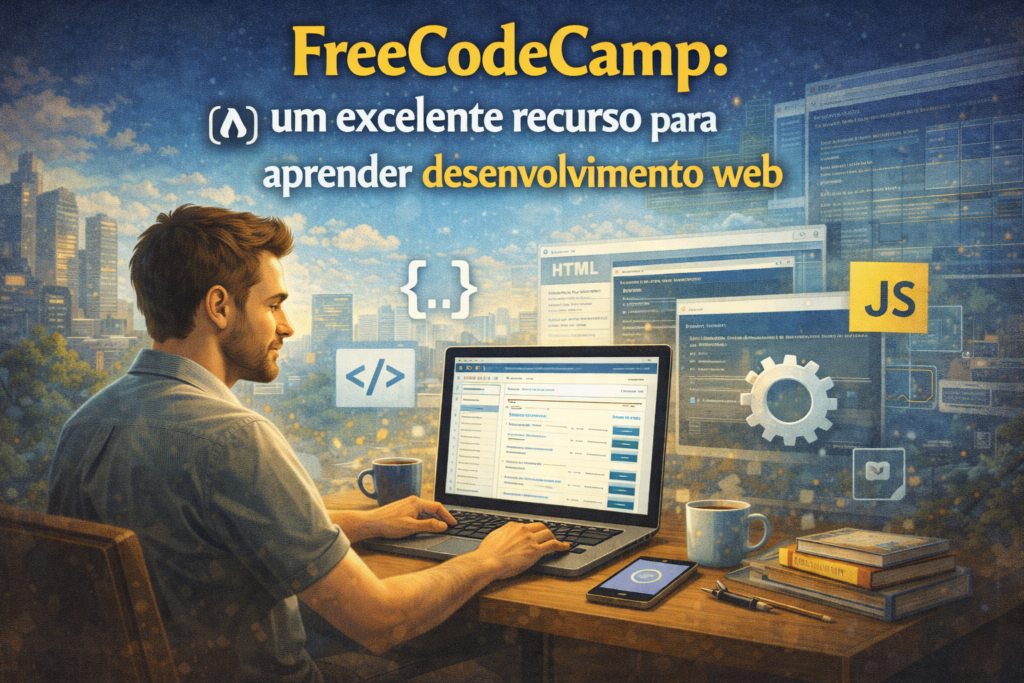 Foto do artigo sobre FreeCodeCamp.