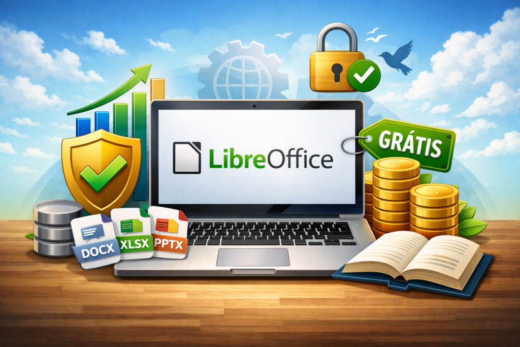 Foto de artigo sobre LibreOffice.