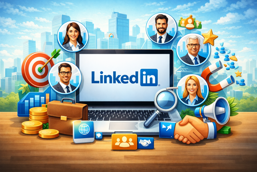 Foto de artigo sobre Linkedin.