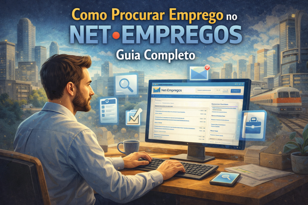 Foto de artigo sobre net empregos.
