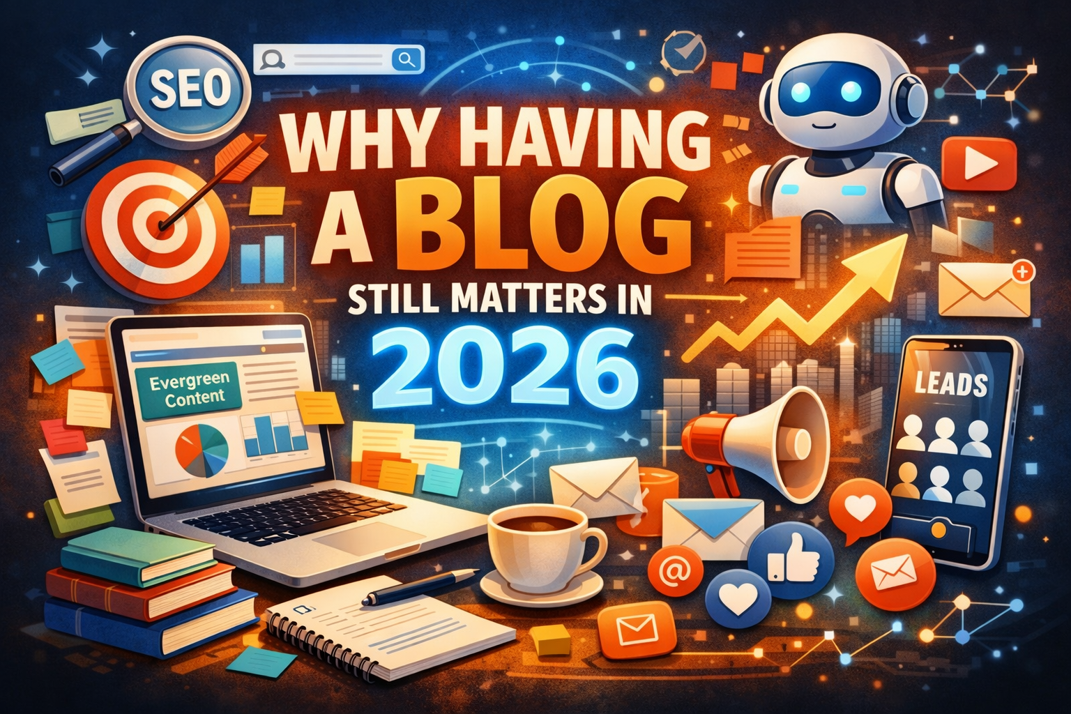 Article image on the importance of having a blog.