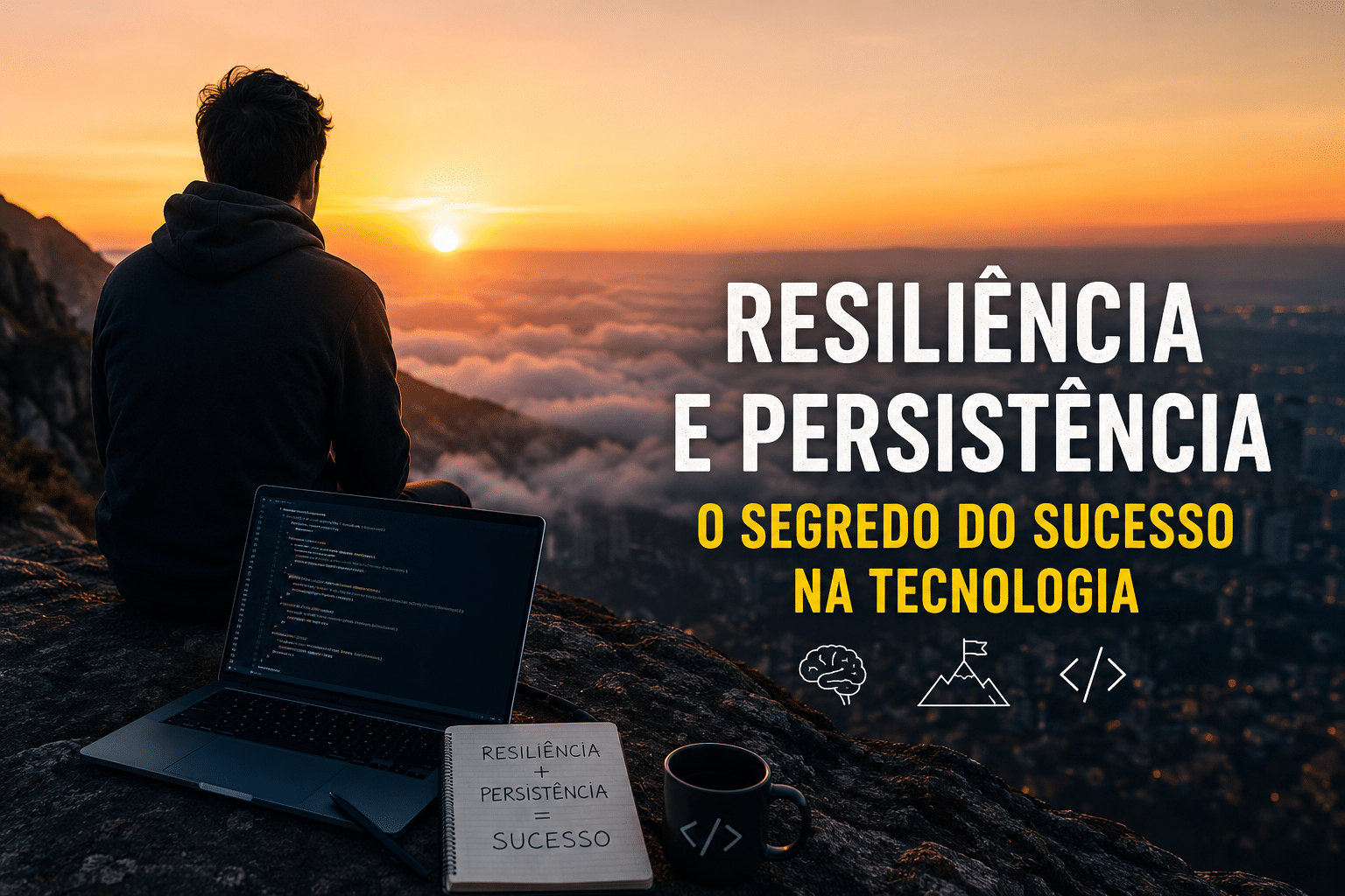 Foto de artigo sobre Resiliência e Persistência.